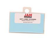 Baby Blue Gift Label Stickers 2 x 3 1 2 25 per pack