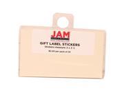 Natural White Gift Label Stickers 2 x 3 1 2 25 per pack