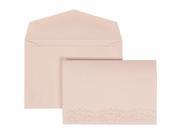 White Card with White Envelope Small Wedding Invitation Black Ribbon Square Set 100 cards 3 3 8 x 4 3 4