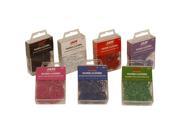 Papercloops Assortment Pack 7 Color Packs of Round Circular Paperclips 50 clips per pack