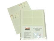 Clear Self Adhesive Business Card Holders 2 x 3 1 2 pack of 10