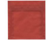 JAM Paper® Square 6 1 2 x 6 1 2 Envelope Brick Red Terracota 25 per pack