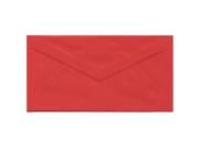 JAM Paper® Monarch 3 7 8 x 7 1 2 Recycled Paper Envelope Brite Hue Christmas Red 25 envelopes per pack