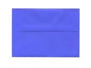JAM Paper® A7 5 1 4 x 7 1 4 Paper Invitation Envelope Brite Hue Grape Purple 25 envelopes per pack