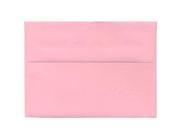 JAM Paper® A7 5 1 4 x 7 1 4 Paper Invitation Envelope Light Baby Pink 25 envelopes per pack