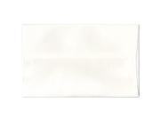 JAM Paper® A10 6 x 9 1 2 Strathmore Paper Envelope Bright White Pinstripe 25 envelopes per pack