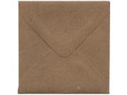 3 1 8 x 3 1 8 3 1 8 x 3 1 8 Brown Kraft Paper Bag 100% Recycled Envelope 25 envelopes per pack