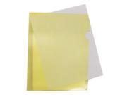 JAM Paper® 9 x 11 1 2 Plastic Sleeve Yellow 120 per pack