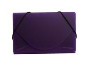 JAM Paper® Purple Frosted Plastic Business Card Cases Sold individually