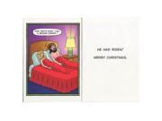 JAM Paper® Second Coming Funny Christmas Card Set 10 Holiday Cards A7 Envelopes per packs