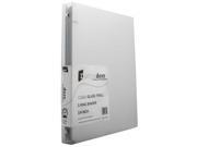 JAM Paper® Designders Clear Glass Twill Design .75 inch Plastic 3 Ring Binder Sold Individually