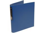 JAM Paper® Blue Heavy Duty Poly 1.5 Inch 3 Ring Binders Sold individually