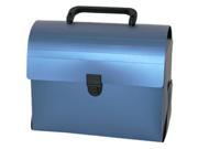 Blue Metallic 6 x 9 x 4 Closeout Plastic Lunchboxes sold individually