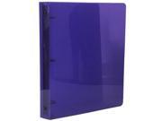 Purple Frosted 1 Inch Binder sold individually
