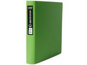 JAM Paper® Lime Green Heavy Duty Poly 1.5 Inch 3 Ring Binders Sold individually
