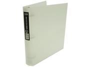 JAM Paper® Clear Heavy Duty Poly 1.5 Inch 3 Ring Binders Sold individually