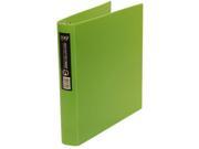 JAM Paper® Green Heavy Duty Poly 1.5 Inch 3 Ring Binders Sold individually