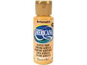 Americana Acrylic Paint 2 Ounces Butterscotch Opaque