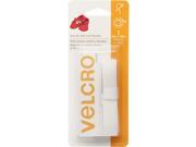 VELCRO R brand Soft Flexible Sew On Tape 5 8 X30 White