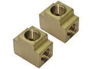 Bostitch - Manifolds (2 Pack) Replacement Tee 1/4" Fpt: 688-tee-14f - Tee 1/4" Fpt # Tee-14f-2pk