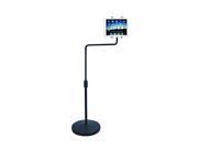 Mobotron MH-207 Universal iPad / Tablet Floor Stand with Swivel L-Arm