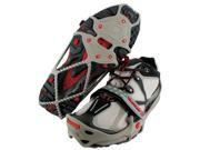 Yaktrax Traction Cleats Run Grey Red X-Large 08164