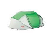 Coleman 2000014782 4 People Pop Up Tent Green Silver