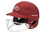 Rawlings Coolflo Highlighter Softball Helmet Face Guard Red RCFHLFG MS