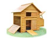 Backyard Poultry Coop Wooden Hen Chicken House