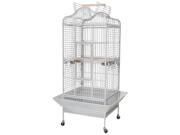 Bird Cage Non-Toxic Epoxy Playtop 32x30x61 White Vein