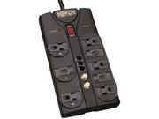 Tripp Lite Tlp808Teltv 8 Outlet Surge Suppressor Telephone Modem Fax Coaxial Protection