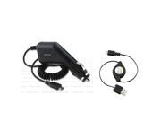 Insten Black Cell Phone Chargers Cables