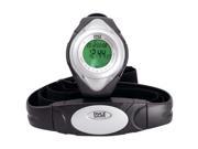 Pyle Heart Rate Monitor Watch w/Minimum, Average Heart Rate