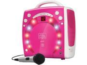 The Singing Machine SML283P Portable Karaoke Systems Pink