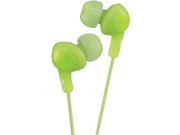 JVC HAFX5G GUMY PLUS INNER EAR HEADPHONES GREEN