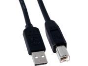GE 96245 A Male To B Male USB 2.0 Cable 10 ft
