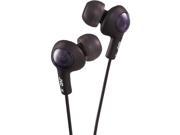 JVC HAFR6B Gumy R Plus In Ear Earbuds with Remote Microphone Black