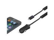 iLuv iAD1530 EnergySeal Black Micro Size Car Charger w Lighting Connector