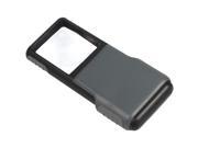 CARSON PO 55 5x slide out led magnifier with protective sleeve