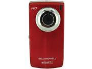 BELL+HOWELL T100HD-R 5.0 Megapixel Take1HD Digital Video Camcorder with Flip-Out LCD Screen ,Red