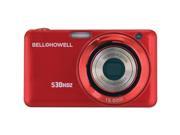 BELL+HOWELL S30HDZ-R 15.0 Megapixel S30HDZ Slim Digital Camera with 5x Optical Zoom ,Red