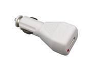 eForCity Universal USB Car Charger Adapter Compatible with Blackberry Z10 White
