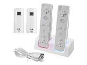 1 Dual Charger Stand Dock for 2 Nintendo Wii Remote