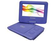 Sylvania SDVD7027 PURPLE 7 Swivel Screen Portable DVD Player Purple