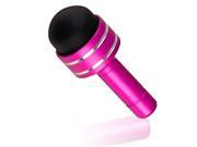 eForCity 3.5 mm Headset Dust Cap with Mini Stylus Compatible with HTC One M7 Pink