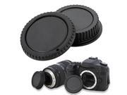 eForCity Camera Body Cap and Rear Lens Cover Cap for Canon EOS