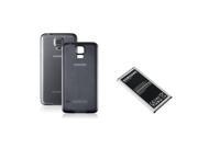 Samsung Galaxy S5 Black OEM Battery Door G900TDR OEM Standard Battery EB BG900BBU