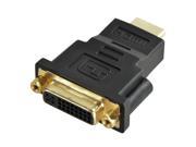 eForCity HDMI Male to DVI Female Adapter Black