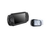 eForCity For Sony PSP 3000 Silicone Skin Case with LCD Screen Protector Black 2 Pack