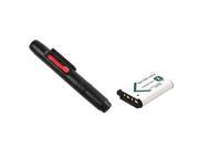 eForCity 1600mAh NP BX1 BX1 Replacement Battery Type X Lens Cleaning Pen for Sony CyberShot RX100 I II III RX1R RX1